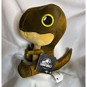 Kohl's Cares Jurassic World Brown T-Rex Dinosaur 9” Plush Stuffed Animal w/ Tags